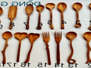 Thìa gỗ các kiểu